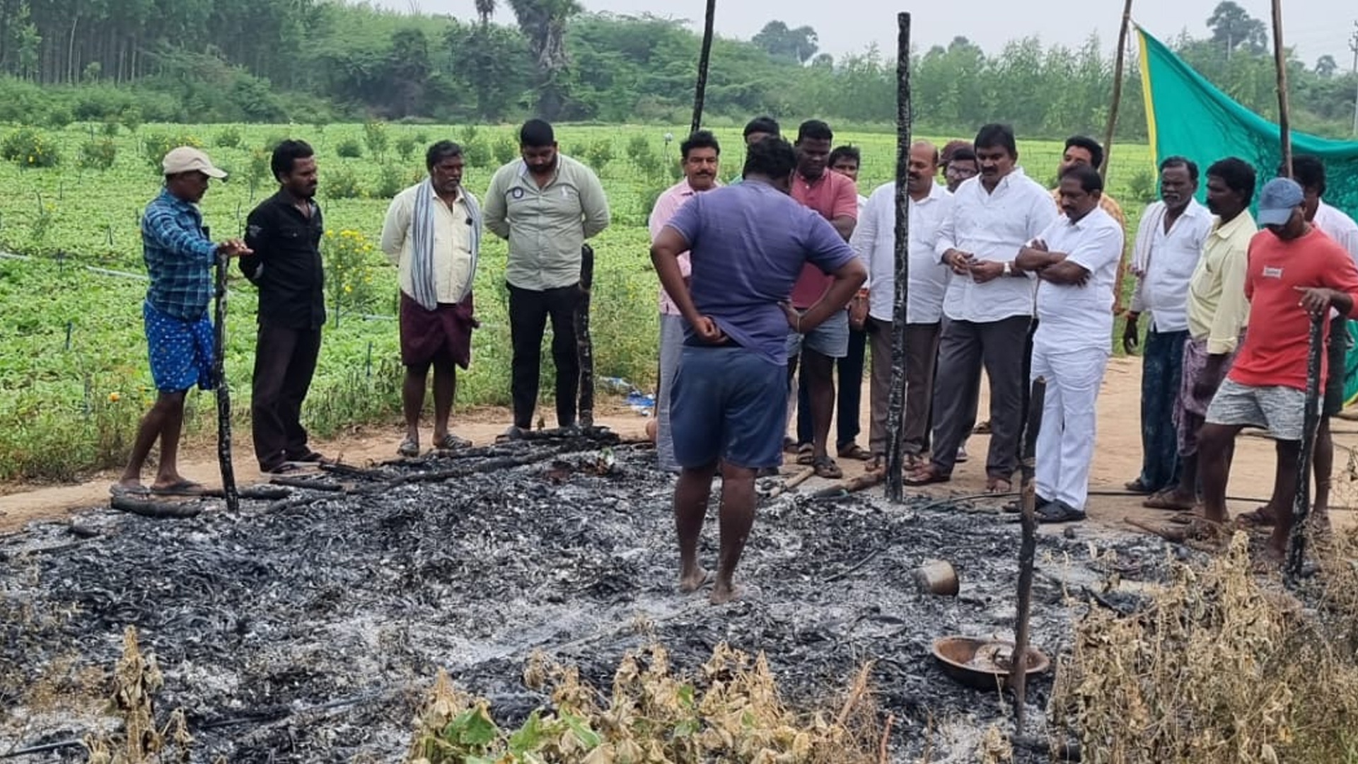 దళిత సర్పంచ్‌ పూరి గుడిసె ద‌హ‌నం.. బాధ్యులపై కఠిన చర్యలకు వైసీపీ డిమాండ్‌