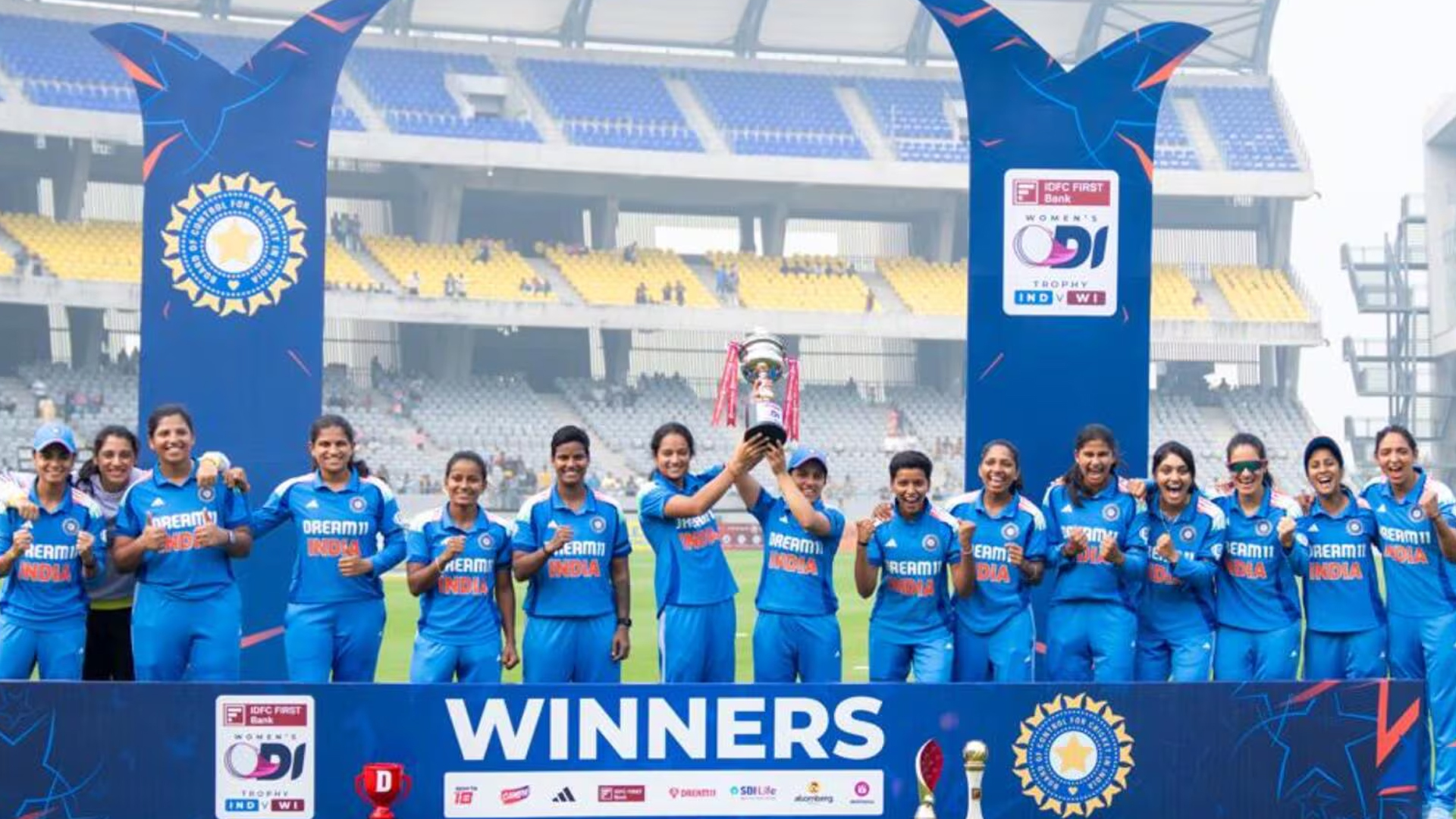 ఘన విజయంతో సిరీస్ను కైవసం చేసుకున్న భారత్