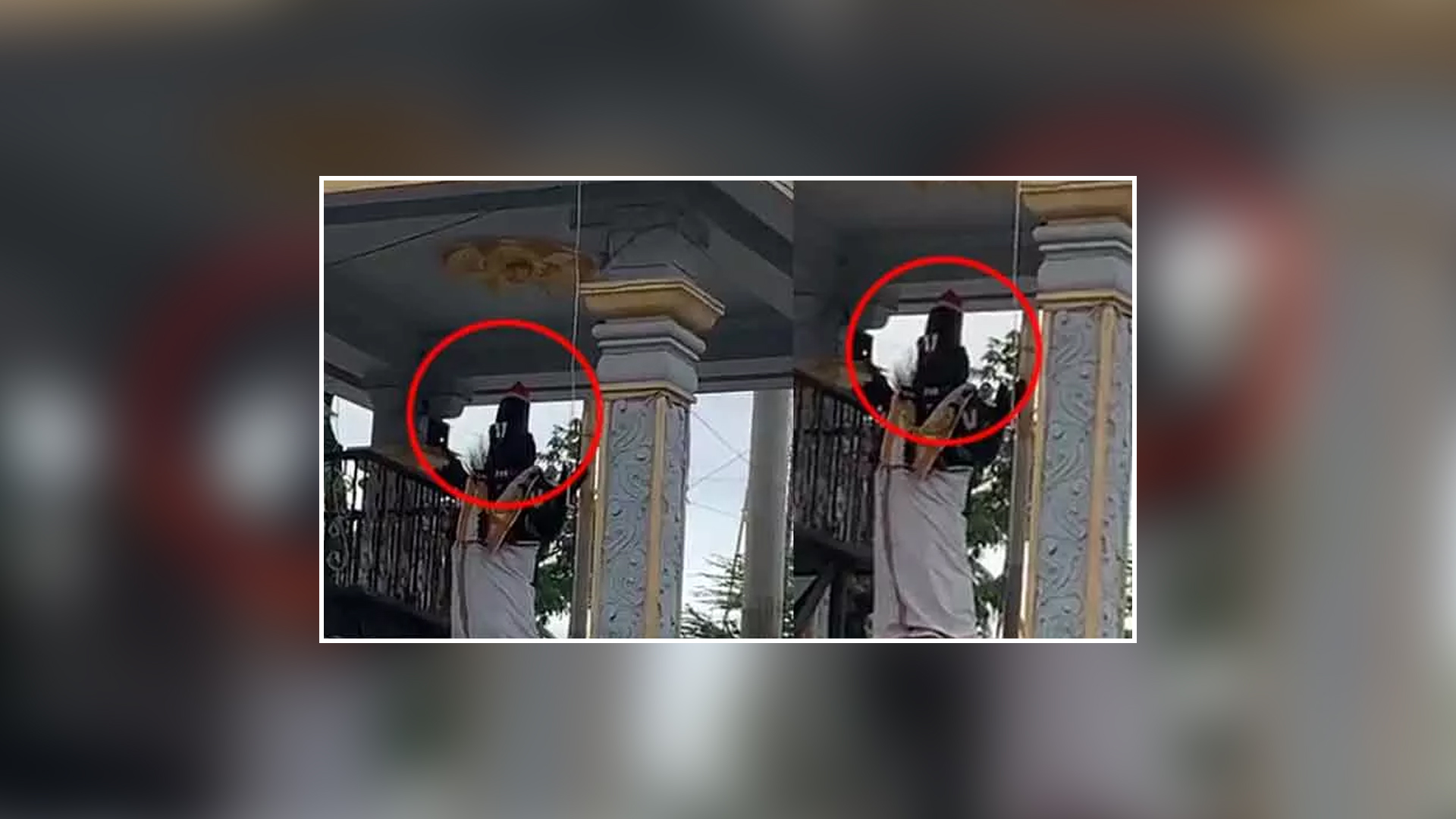 తిరుపతిలో అపచారం.. అన్నమయ్య విగ్రహానికి శాంతా క్లాజ్ టోపీ!