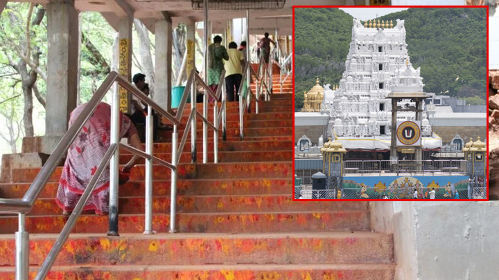 మాంసాహారంతో భ‌క్తులు.. తిరుమల కొండపై అపచారం