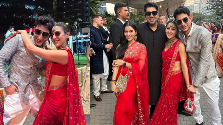 Akon sings Shah Rukh Khan's Chammak Challo at Indian wedding as Sara Ali Khan and friends dance