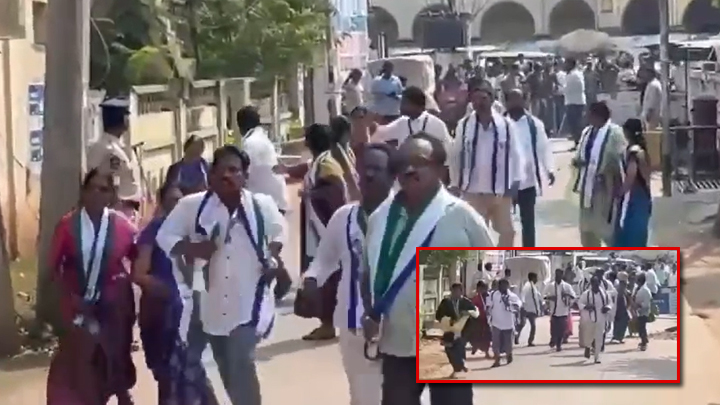 ప్రాణభయంతో వైసీపీ కౌన్సిలర్ల పరుగు.. వీడియో వైరల్