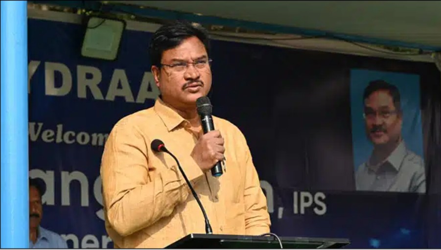 హైడ్రా విధుల్లో డీఆర్ఎఫ్ కీలకం - రంగనాథ్