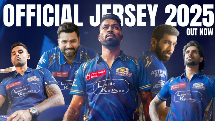 ముంబై ఇండియన్స్ కొత్త జెర్సీ.. ఫ్యాన్స్ ఫిదా