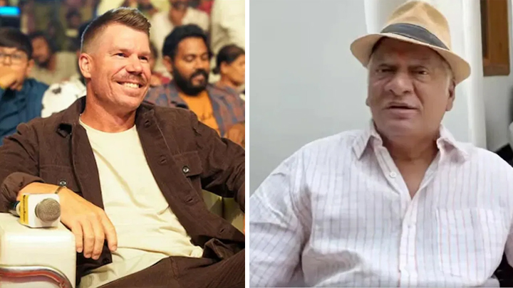 డేవిడ్ వార్న‌ర్‌కు రాజేంద్ర‌ప్ర‌సాద్ క్ష‌మాప‌ణ‌లు