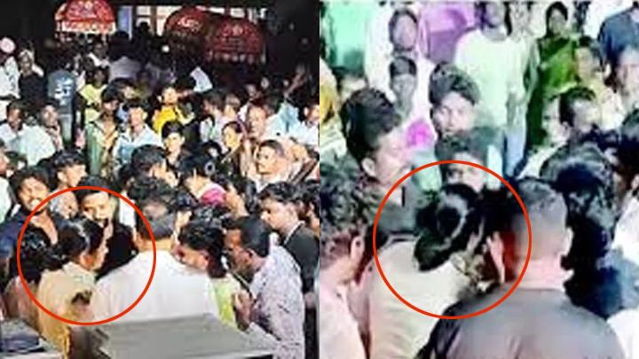 జాతరలో మహిళా ఎస్ఐపై దాడి.. జుట్టుపట్టుకొని మరీ..