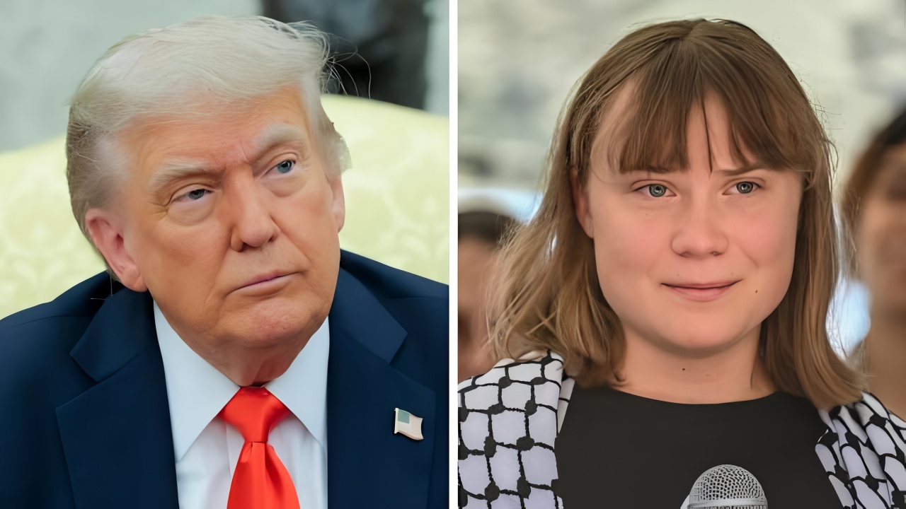 గాజా వివాదంలో గ్రెటా థన్బర్గ్: ట్రంప్ వింత వ్యాఖ్యలు
