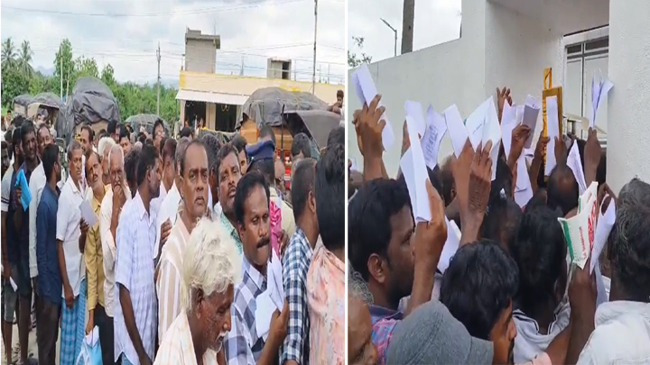 చిత్తూరులో బ్లాక్ టోకెన్ల దందా.. - మామిడి రైతుల ఆవేదన