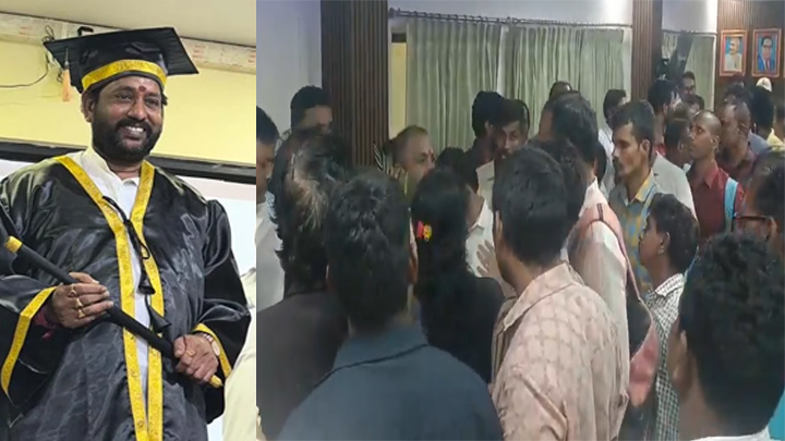 'సమ్మెకు వెళితే ఉద్యోగాలు తీసేస్తా'.. - జీవీఎంసీ మేయర్ బెదిరింపు