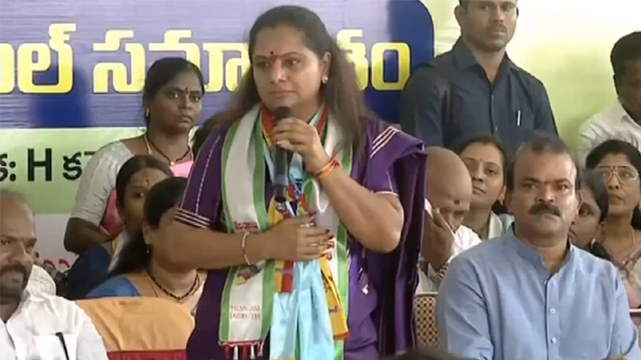 కామారెడ్డి డిక్లరేషన్ కోసం పోరాటం ఆగదు - ఎమ్మెల్సీ కవిత