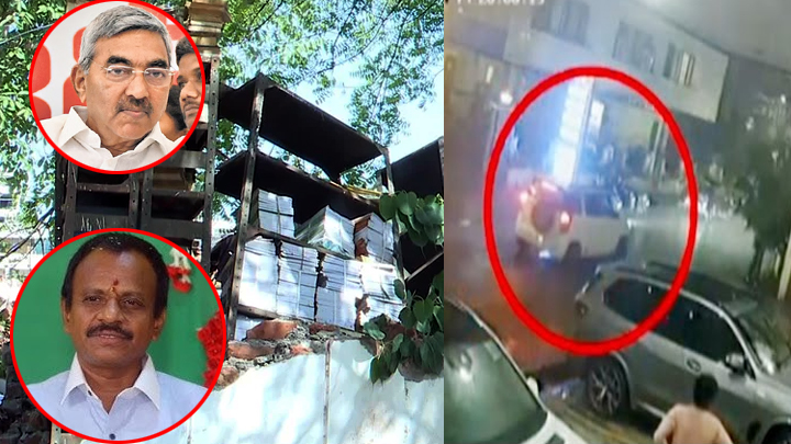 కిడ్నాప్తో ముదిరిన వివాదం.. శాతవాహన కాలేజ్ కూల్చివేత