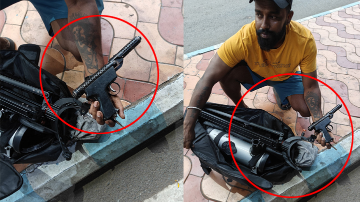 తిరుమలలో పిస్టల్, టెలిస్కోప్ కలకలం