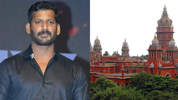 హీరో విశాల్‌కు మ‌ద్రాస్ హైకోర్టు షాక్‌