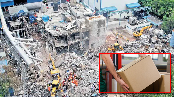 మార్చురీలో ఘోరం.. కార్టన్ బాక్స్ల్లో పాశమైలారం మృతదేహాల అవయవాలు