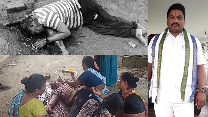 శ్రీకాకుళం జిల్లాలో పట్టపగలే వైసీపీ కార్యకర్త దారుణ హత్య
