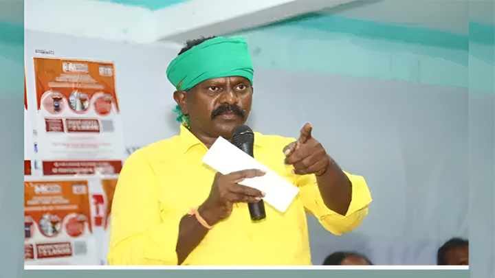 “చెప్పు తెగేదాక కొడతా!” – ఎమ్మెల్యే కొలికపూడి వివాదాస్పద వ్యాఖ్య