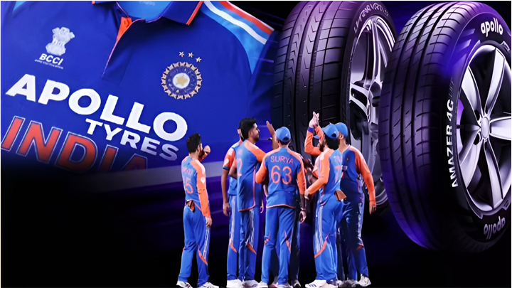 టీమిండియాకు కొత్త స్పాన్సర్: అపోలో టైర్స్