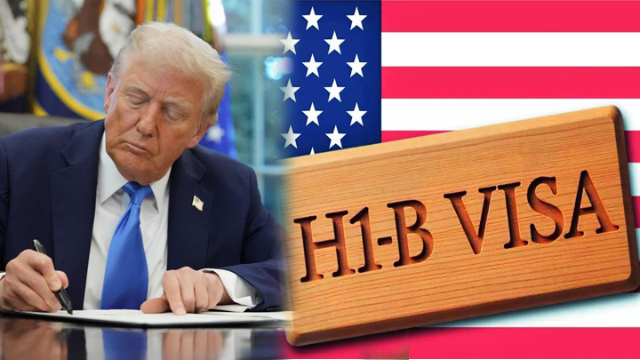 ట్రంప్ షాక్: హెచ్-1బీ వీసాదారులపై ప్రభావం