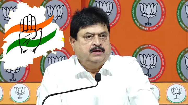 కాంగ్రెస్ ప్రభుత్వంపై బీజేపీ చీఫ్ రామచందర్ రావు విమర్శలు