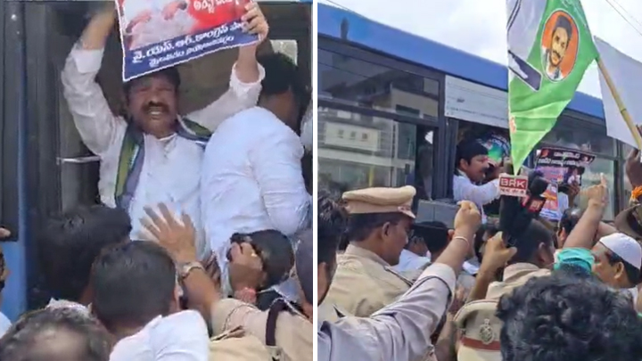 జోగి రమేష్ అరెస్టు.. మైలవరంలో ఉద్రిక్తత