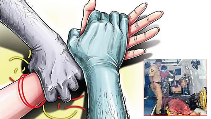 విజయవాడలో దారుణం.. నడిరోడ్డులో మహిళపై అత్యాచారం