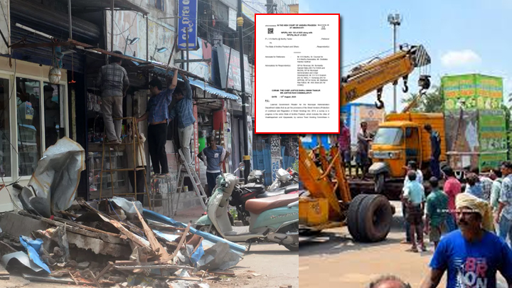 విశాఖ కూల్చివేతలకు జనసేన నేతే కారణం..?