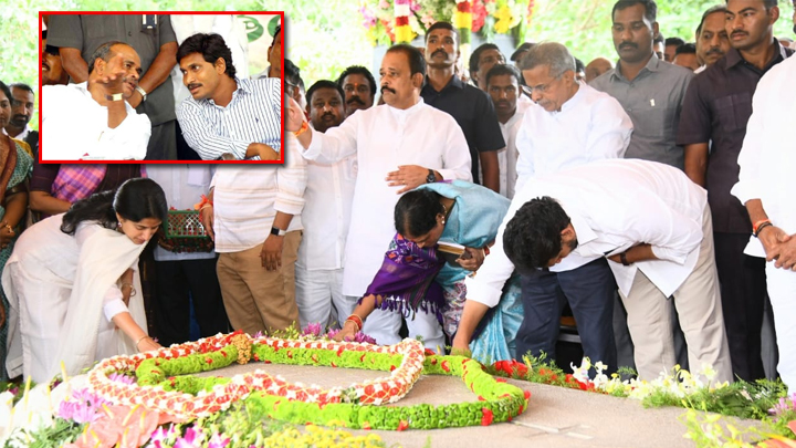 వైఎస్సార్ వర్ధంతి.. జగన్ భావోద్వేగ నివాళి