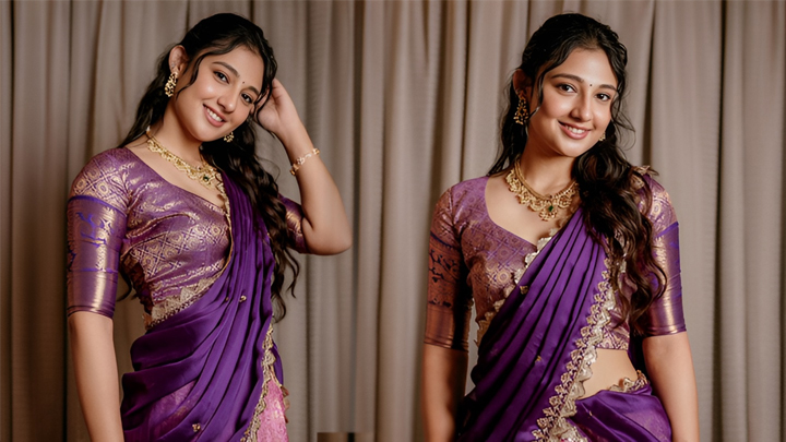 ట్రెడిషనల్ లుక్లో రితిక నాయక్ మెరుపులు!