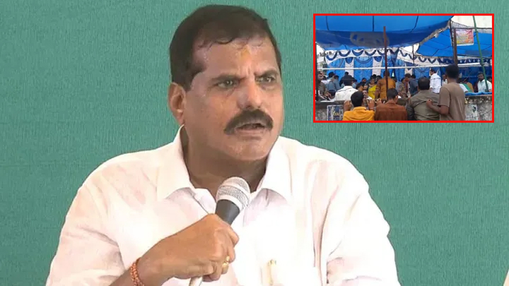 "పైడితల్లి అమ్మవారి పండుగ సరిగా జరగలేదు" - బొత్స ఆవేదన