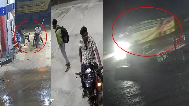 బస్సు ప్రమాదంలో కొత్త కోణం.. పెట్రోల్ బంక్ సీసీ ఫుటేజీలో షాకింగ్ విషయాలు