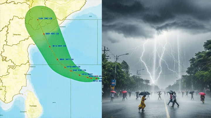 తుఫాన్ అలెర్ట్.. ఏపీని భయపెడుతున్న “మొంథా”