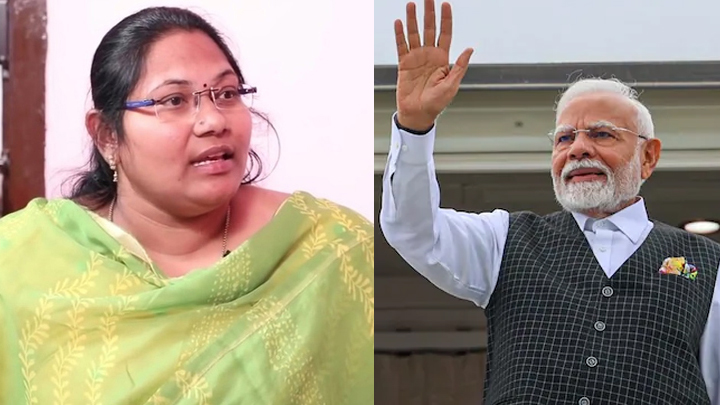 ప్రధాని పర్యటన.. సుగాలి ప్రీతి తల్లి హౌస్ అరెస్ట్