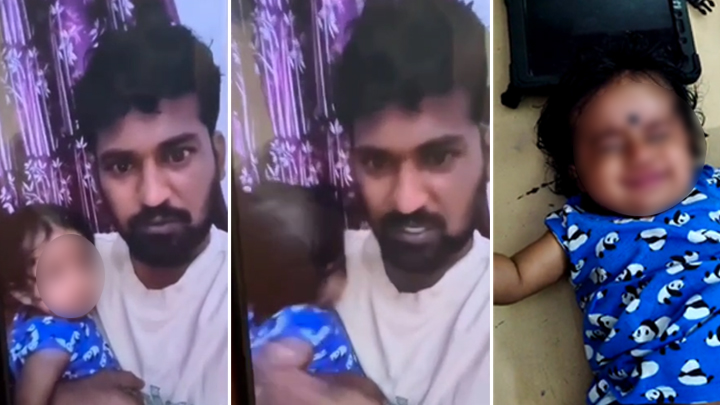 టీడీపీకి ఓటేస్తే నాశనమే.. పసిబిడ్డతో పోలీస్ స్టేషన్లో టీడీపీ కార్యకర్త