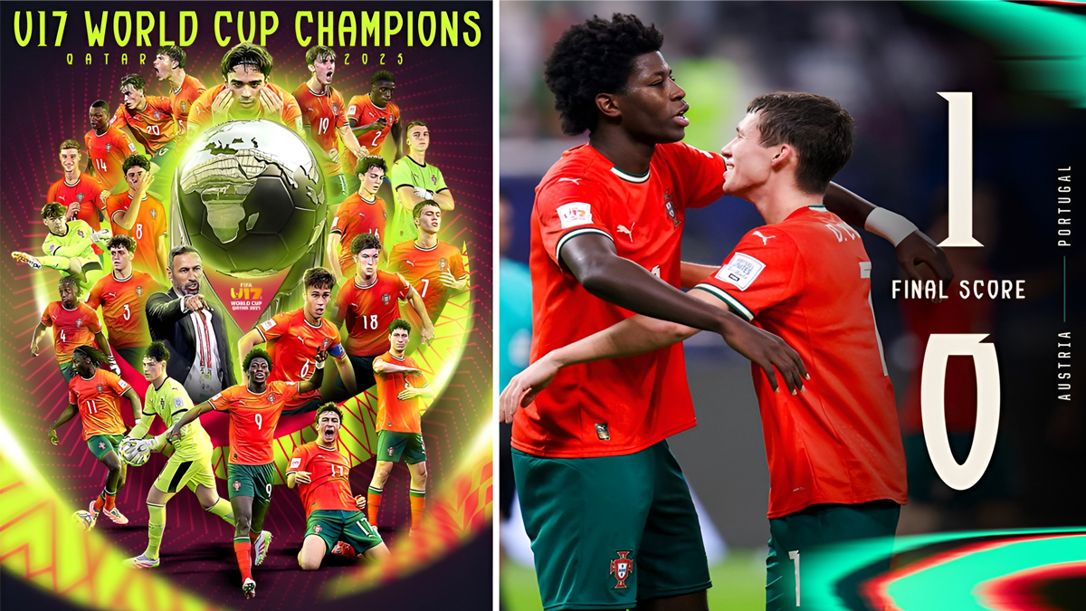 చరిత్ర సృష్టించిన పోర్చుగల్.. తొలిసారి FIFA U-17 ప్రపంచ కప్ టైటిల్ కైవసం!