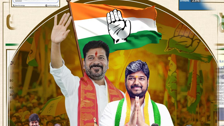 విజయం దిశగా నవీన్ యాదవ్.. గాంధీభవన్‌లో కాంగ్రెస్ సంబరాలు షురూ..