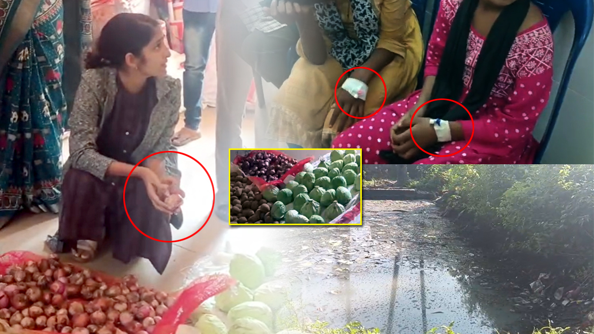 గిరిజ‌న ఆశ్ర‌మాల‌పై నిర్ల‌క్ష్యం.. కుళ్లిన కూరగాయలతో భోజనం