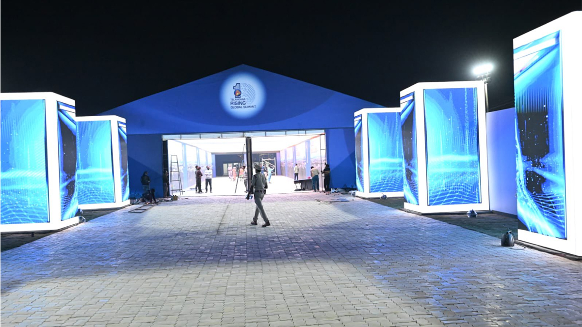 తెలంగాణ రైజింగ్ గ్లోబల్ సమ్మిట్ షురూ