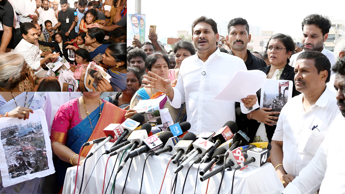 Bulldozer Babu.. YS Jagan demands CBI probe into Jojinagar houses demolition