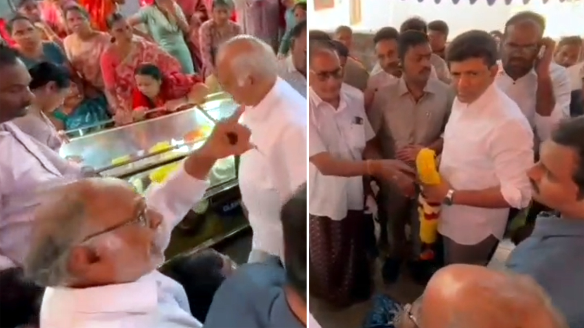 “మళ్లీ చంపడానికి వచ్చారా?”.. కేంద్ర‌మంత్రికి నిరసన సెగ