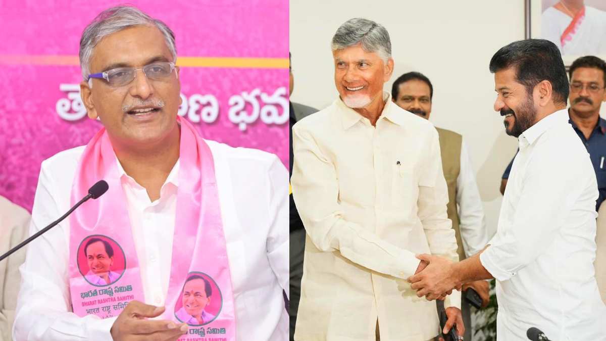 చంద్రబాబుకు రేవంత్‌ గురుదక్షిణ.. న‌ల్ల‌మ‌ల‌సాగ‌ర్‌పై హరీష్ రావు సంచ‌ల‌న వ్యాఖ్య‌లు