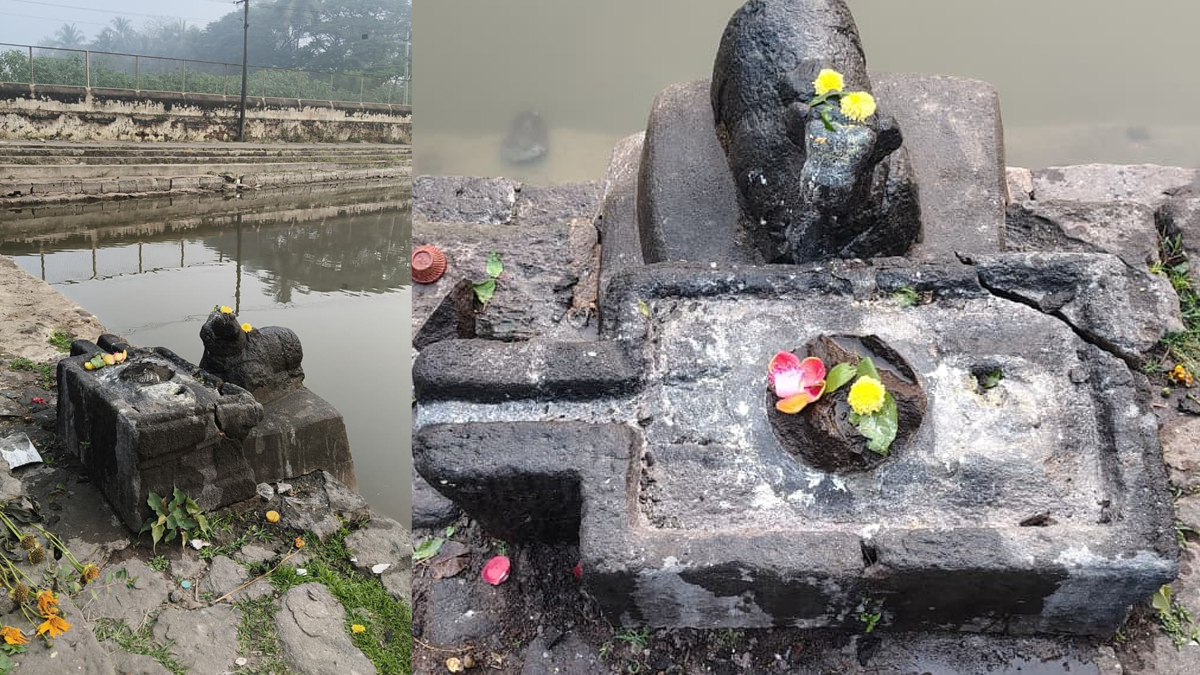 శివ‌లింగం ధ్వంసం.. ఏకాదశి రోజున ద్రాక్షారామంలో అపచారం