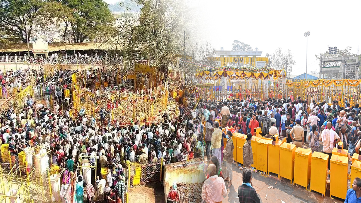 మేడారం మహాజాతరలో కీలక ఘట్టం