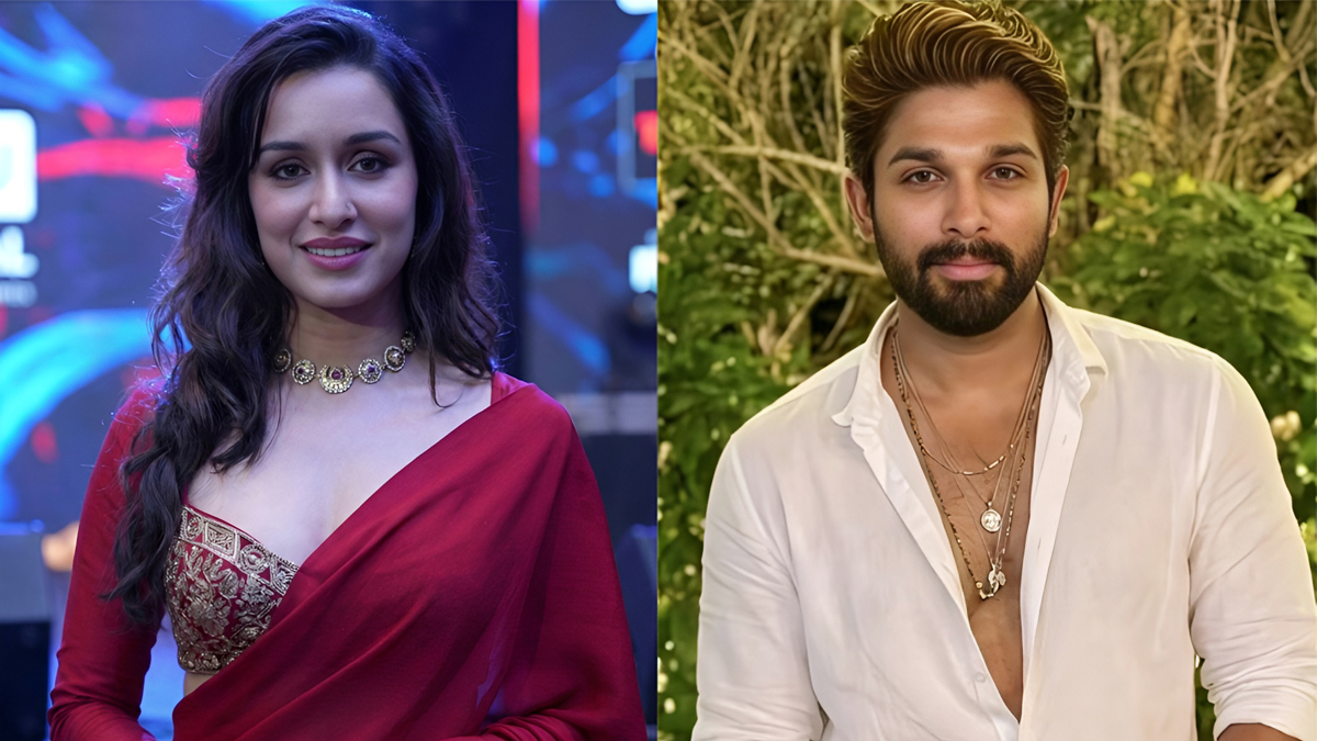 అల్లు అర్జున్, శ్రద్ధా కపూర్ తొలిసారి స్క్రీన్ షేర్!