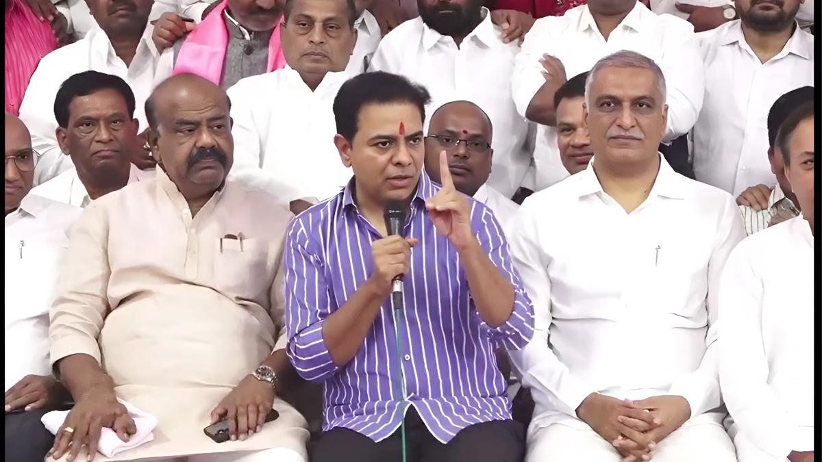 “పదిసార్లు పిలిచినా వస్తా” - సిట్ నోటీసులపై కేటీఆర్ సవాల్