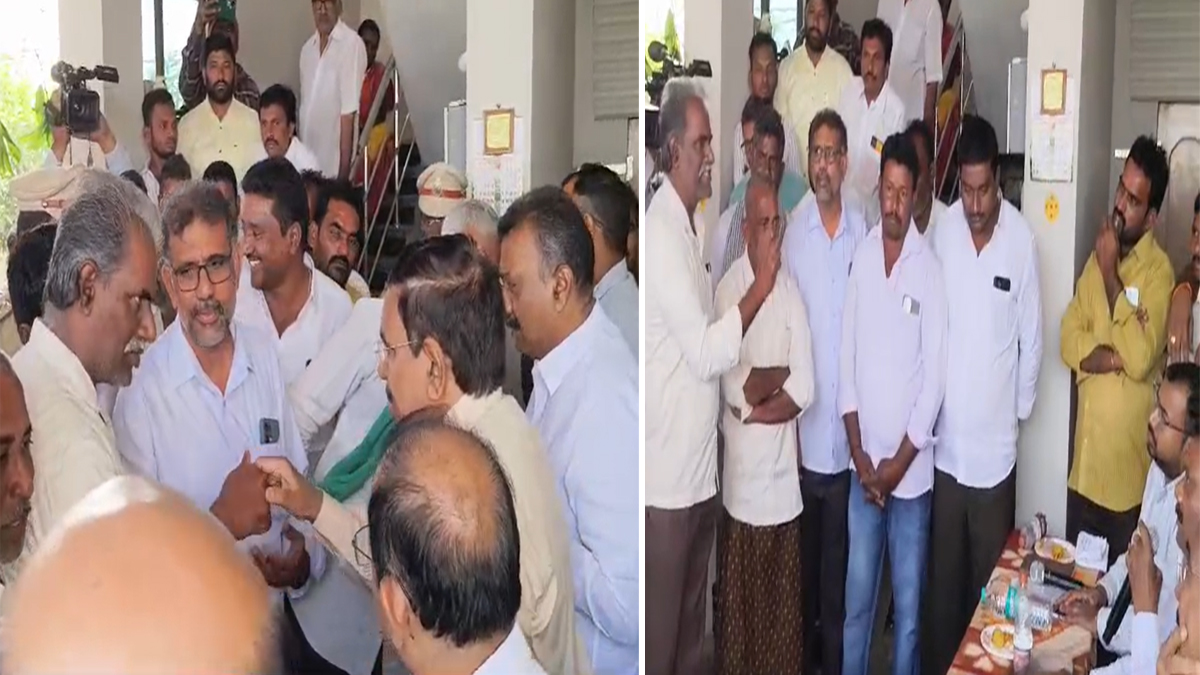 అమ‌రావ‌తికి చ‌ట్ట‌బ‌ద్ధ‌త ఉందా..? - మంత్రిని నిల‌దీసిన రైతులు