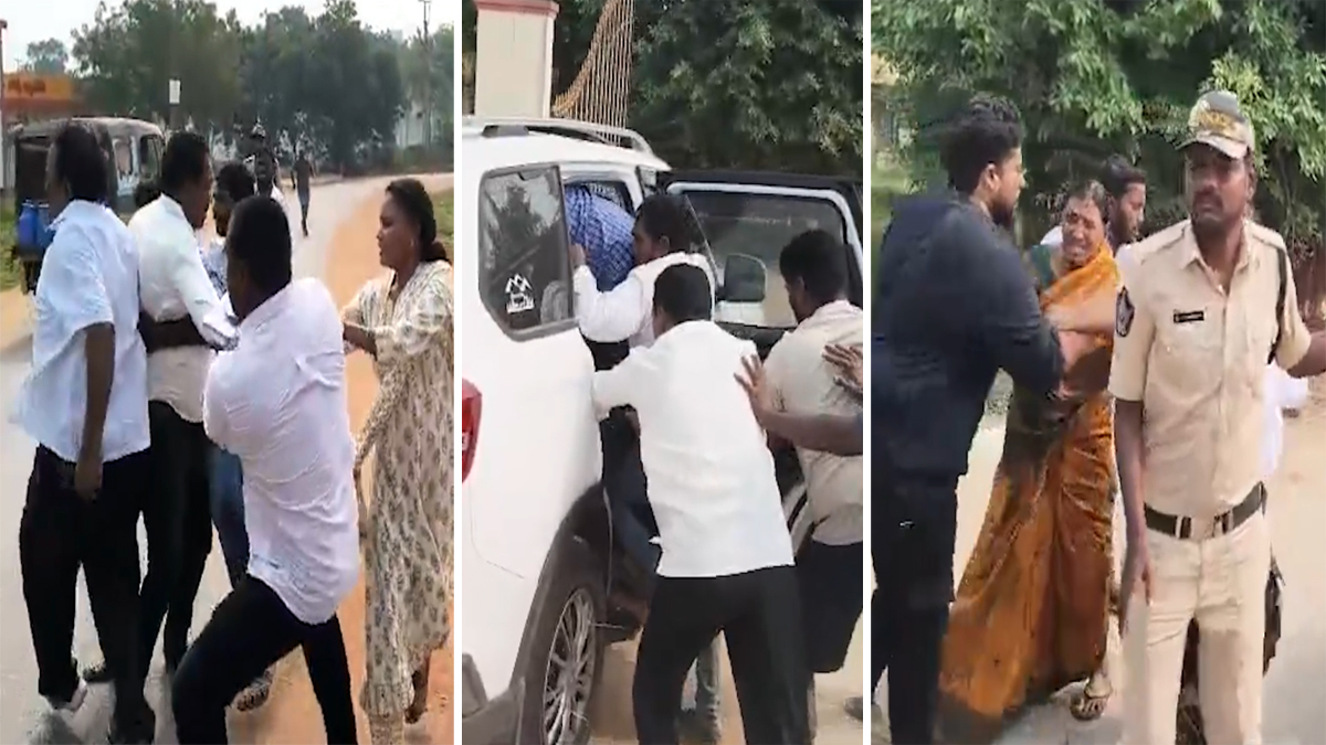 ఏపీలో పట్టపగలు పోలీసుల ముందే కిడ్నాప్.. ఇదేనా ప్ర‌జాస్వామ్యం?