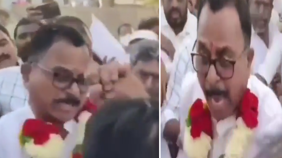 బీఆర్ఎస్ దళిత ఎమ్మెల్యేపై కాంగ్రెస్ ఎంపీ దాడి