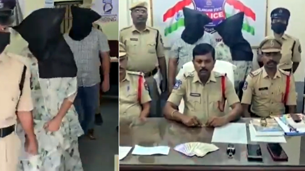 100 మందితో శృంగారం, వీడియోలు తీసి బ్లాక్‌మెయిల్.. - భార్యాభర్తల గలీజ్ దందా