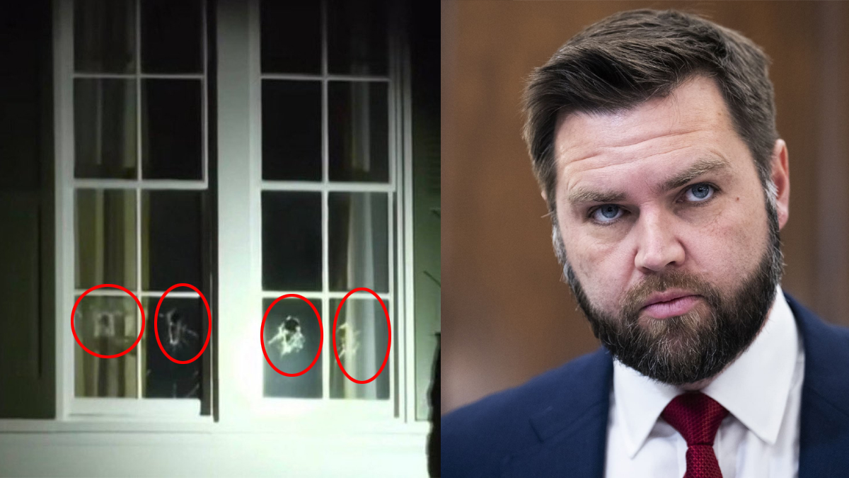 అమెరికా వైస్ ప్రెసిడెంట్ ఇంటిపై కాల్పులు