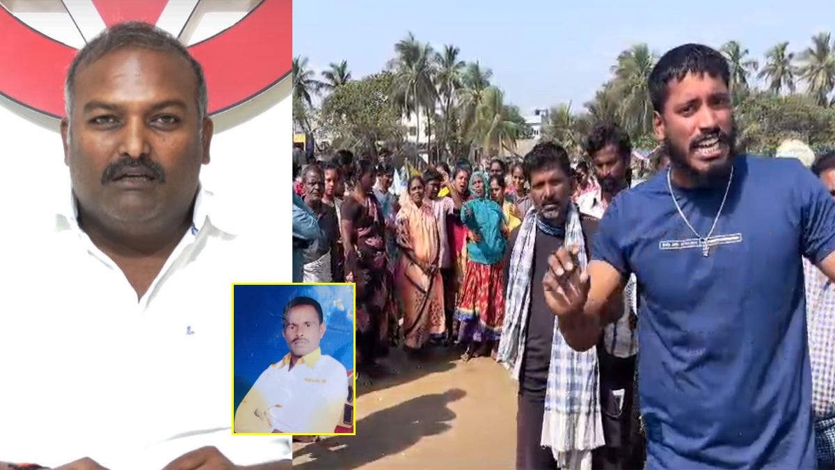 జ‌న‌సేన ఎమ్మెల్యేపై గంగపుత్రుల ఆగ్రహం.. తీరంలో ఆందోళ‌న‌